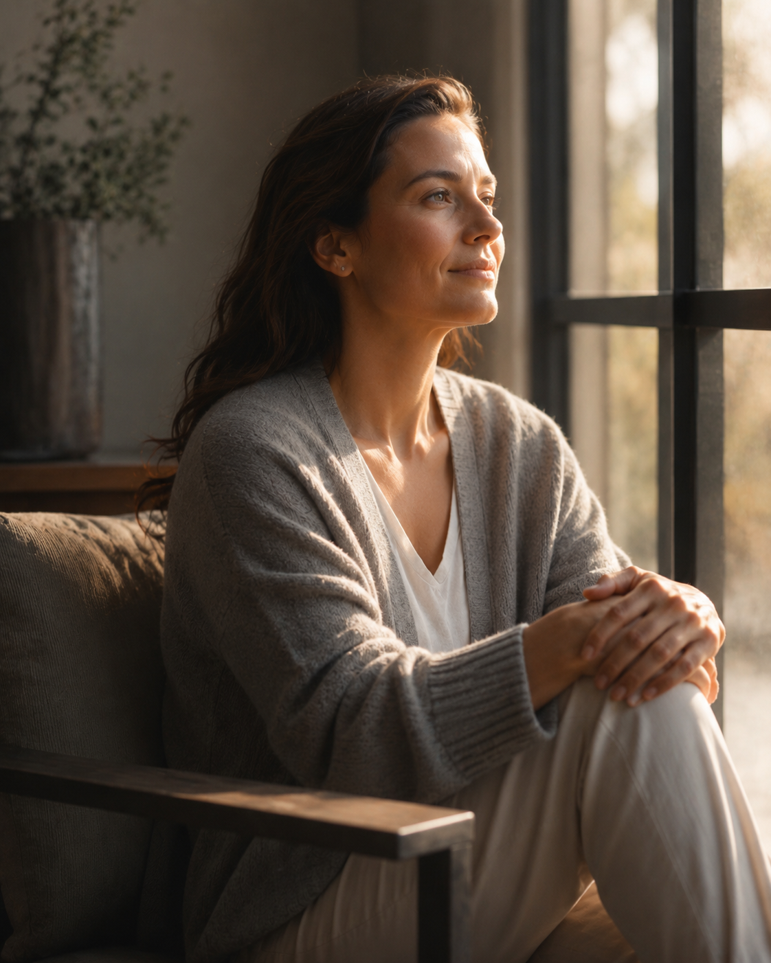 Morning light suggesting relief from depression